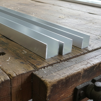 Alu U Profile nebeneinander