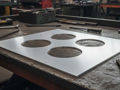 Ergebnis von Wasserstrahlschneiden