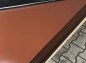 Preview: Alublech einseitig mahagonibraun RAL8016 beschichtet aus AlMn0,5Mg0,5 (2,0 mm) nach Maß